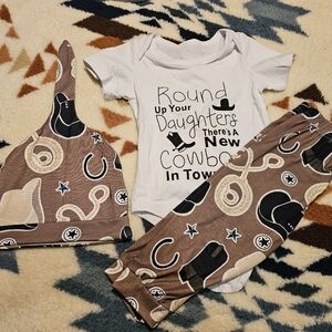 Lot Of 2 Western/Cowboy Themed Outfits